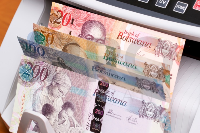 Botswana Pula banknotes, the currency in which the funds are managed